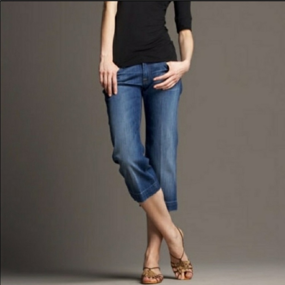 7 For All Mankind Dojo Capri Jeans